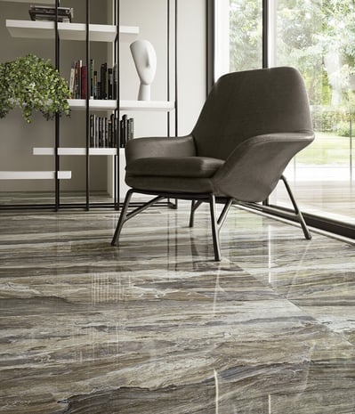 jewelstone stone-look porcelain in taupe